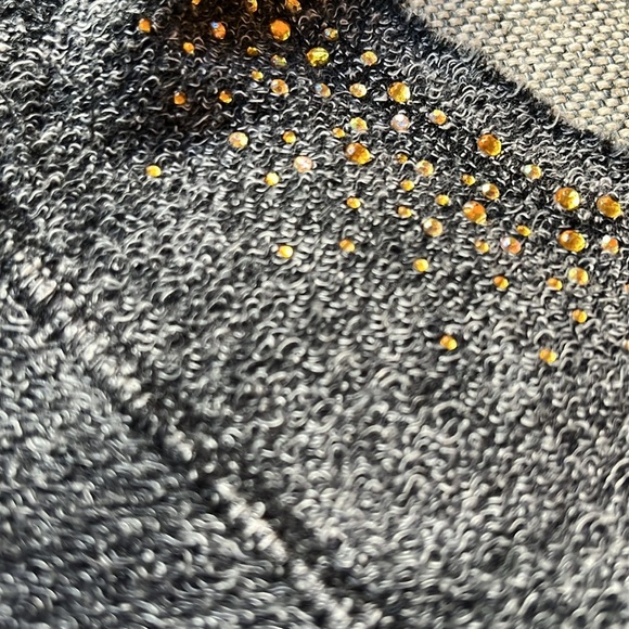 Y2K Vintage Circa 2007 Mcbling Cut out Hoodie, Size: M - Picture 10 of 17